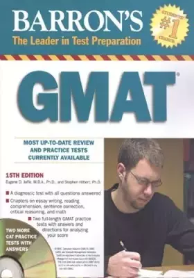Couverture du produit · Barron's GMAT with CD-ROM