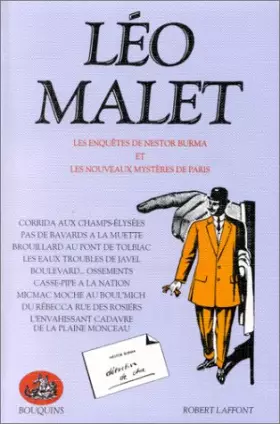 Couverture du produit · Oeuvres de Léo Malet, tome 2 : Les enquetes de nestor burma et les nouveaux mysteres de paris