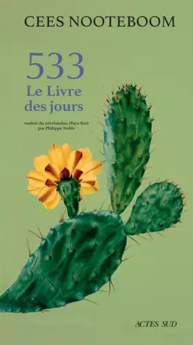 Couverture du produit · 533 : Le livre des jours
