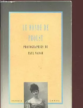 Couverture du produit · Le monde de Proust
