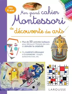 Couverture du produit · Mon grand cahier Montessori de découverte des arts