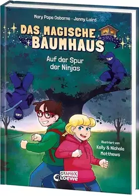 Couverture du produit · Das magische Baumhaus (Comic-Buchreihe, Band 5) - Auf der Spur der Ninjas: Reise mit Anne und Philipp in die Zeit des alten Jap