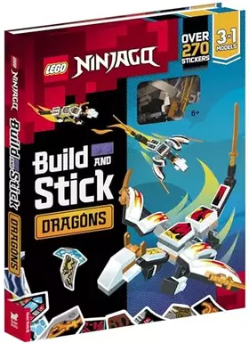Couverture du produit · LEGO® NINJAGO® Build and Stick: Dragons (LEGO® Build and Stick Activity Box)