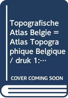 Couverture du produit · Atlas topographique de Belgique