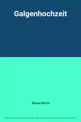 Couverture du produit · Galgenhochzeit