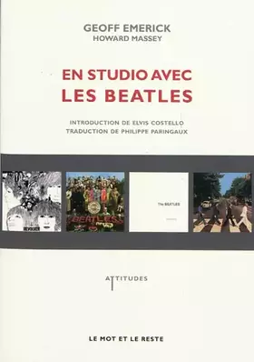 Couverture du produit · En studio avec les Beatles : Les mémoires de leur ingénieur du son