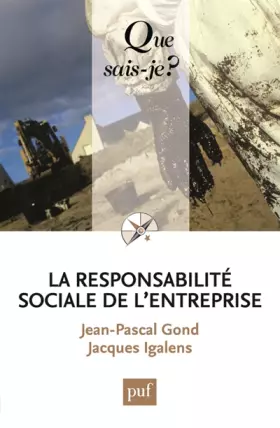 Couverture du produit · La responsabilité sociale de l'entreprise