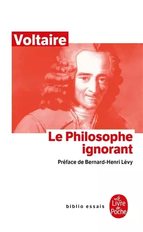 Couverture du produit · Le Philosophe ignorant