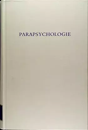 Couverture du produit · Parapsychologie: Entwicklung, Ergebnisse, Probleme (Wege der Forschung)