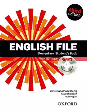 Couverture du produit · English File Elementary Student's Book (1DVD)