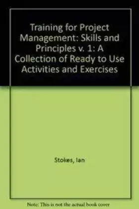 Couverture du produit · Training for Project Management: Skills and Principles