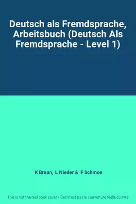 Couverture du produit · Deutsch als Fremdsprache, Arbeitsbuch (Deutsch Als Fremdsprache - Level 1)