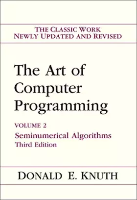 Couverture du produit · Art of Computer Programming, Volume 2: Seminumerical Algorithms
