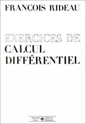 Couverture du produit · Exercices de calcul différentiel