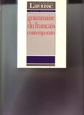 Couverture du produit · Grammaire Larousse du français contemporain
