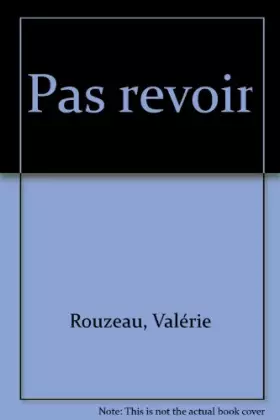 Couverture du produit · Pas revoir