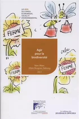 Couverture du produit · Agir pour la biodiversité 2013 - cese n 19