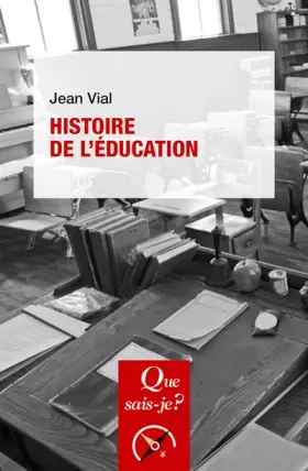 Couverture du produit · Histoire de l'éducation