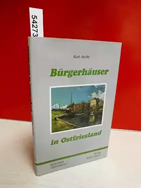 Couverture du produit · Ostfriesische Bürgerhäuser (Bibliothek Ostfriesland)