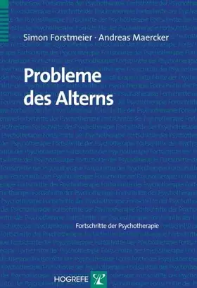 Couverture du produit · Probleme des Alterns (Fortschritte der Psychotherapie)