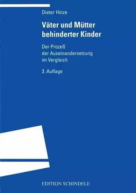 Couverture du produit · Väter und Mütter behinderter Kinder: Der Prozeß der Auseinandersetzung im Vergleich