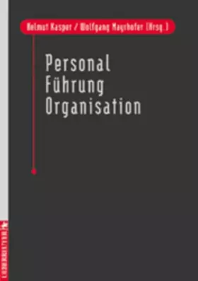 Couverture du produit · Personalmanagement - Führung - Organisation