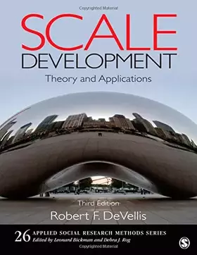 Couverture du produit · Scale Development: Theory and Applications (Applied Social Research Methods)