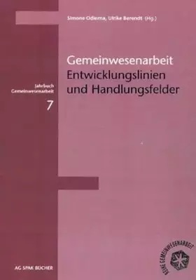 Couverture du produit · Gemeinwesenarbeit: Entwicklungslinien und Handlungsfelder