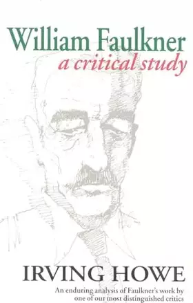 Couverture du produit · William Faulkner: A Critical Study (4th Edition)