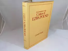 Couverture du produit · Companion to the Cantos of Ezra Pound: 001