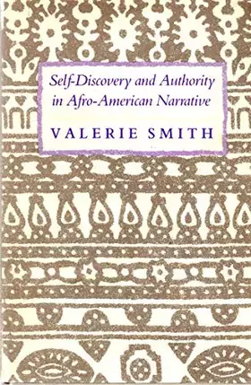 Couverture du produit · Self-discovery and authority in Afro-American narrative