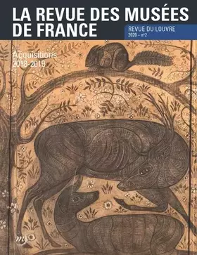 Couverture du produit · revue des musées de france 2-2020