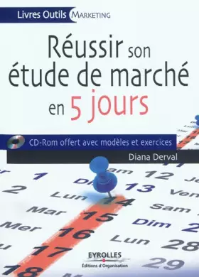 Couverture du produit · Réussir son étude de marché en 5 jours (CD inclus)