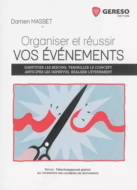 Couverture du produit · Organiser et réussir vos événements