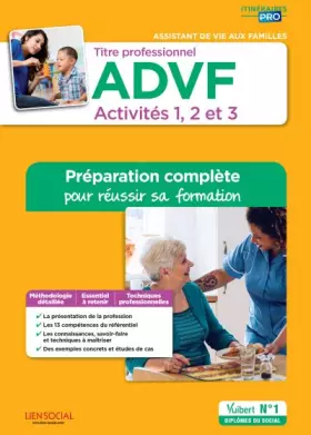Couverture du produit · Titre professionnel ADVF activités 1à3 Prépa complète pour réussir sa formatio