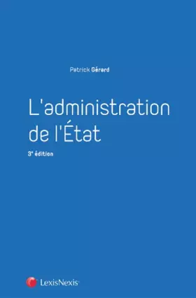 Couverture du produit · L'administration de l'état