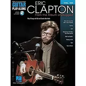 Couverture du produit · Guitar Play-Along Volume 155: Eric Clapton From The Album Unplugged [Lingua inglese]: Play 8 Songs With Tab and Sound-alike Aud