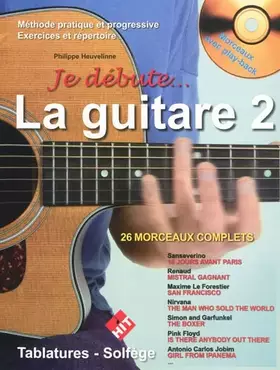 Couverture du produit · Heuvelinne : Je Debute la Guitare + CD Vol 2