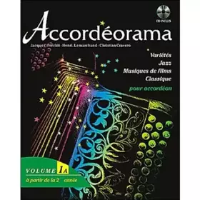 Couverture du produit · Accordéorama Volume 1a (+ 1 cd)