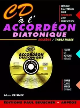 Couverture du produit · CD à l'accordéon diatonique