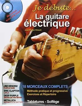 Couverture du produit · Je debute la guitare electrique + 1 CD