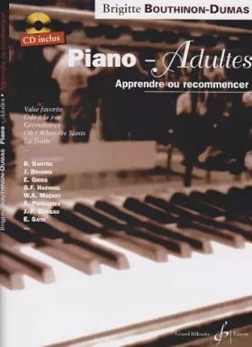 Couverture du produit · Piano-Adultes