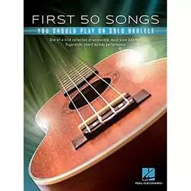 Couverture du produit · First 50 Songs You Should Play on Solo Ukulele