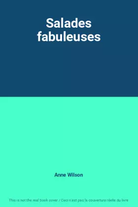Couverture du produit · Salades fabuleuses