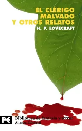 Couverture du produit · El clérigo malvado y otros relatos (El Libro De Bolsillo - Bibliotecas Temáticas - Biblioteca De Fantasía Y Terror)