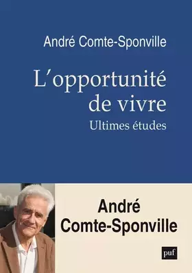 Couverture du produit · L'opportunité de vivre: Ultimes études