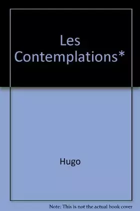 Couverture du produit · LES CONTEMPLATIONS