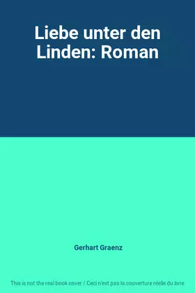 Couverture du produit · Liebe unter den Linden: Roman