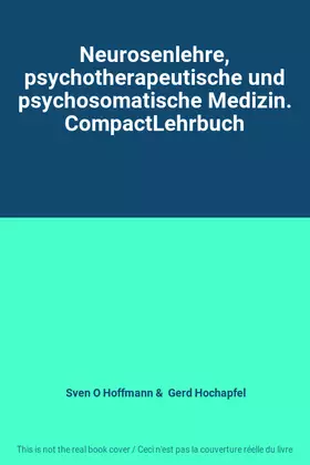 Couverture du produit · Neurosenlehre, psychotherapeutische und psychosomatische Medizin. CompactLehrbuch