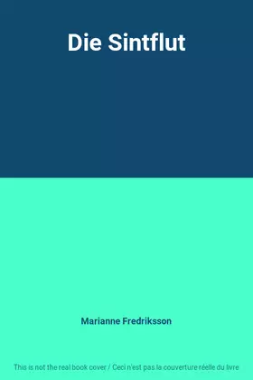 Couverture du produit · Die Sintflut